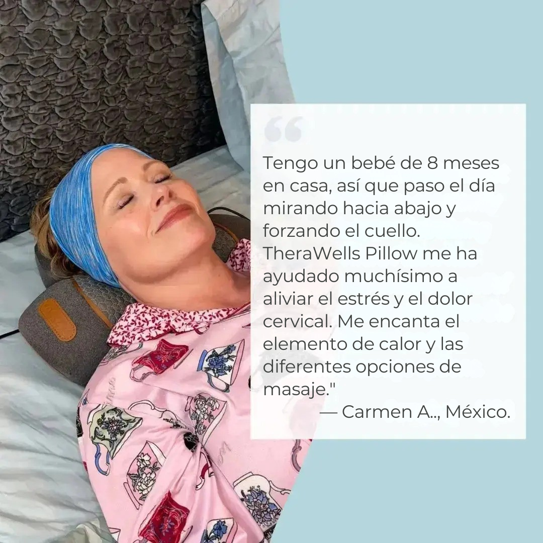 TheraWells Back Pillow | Masajeador de tracción
