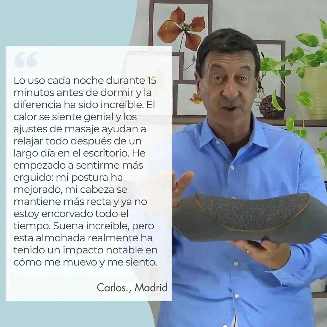 TheraWells Back Pillow | Masajeador de tracción