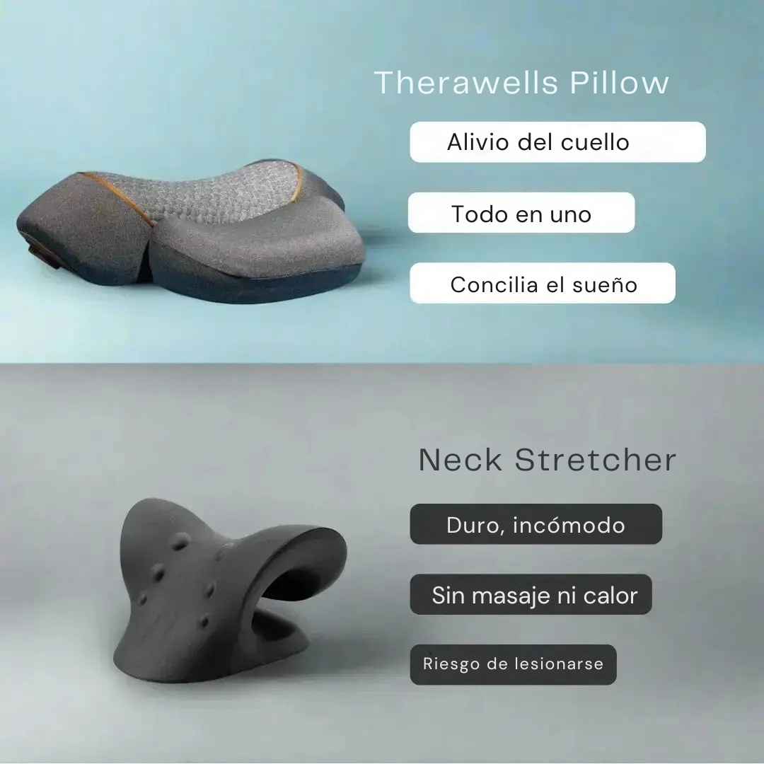 TheraWells Back Pillow | Masajeador de tracción