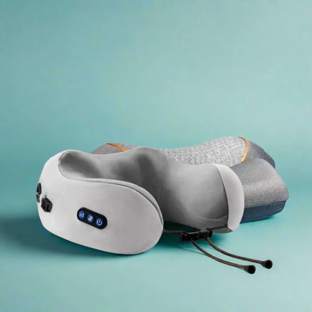 TheraWells Travel Pillow | Masajeador Shiatsu