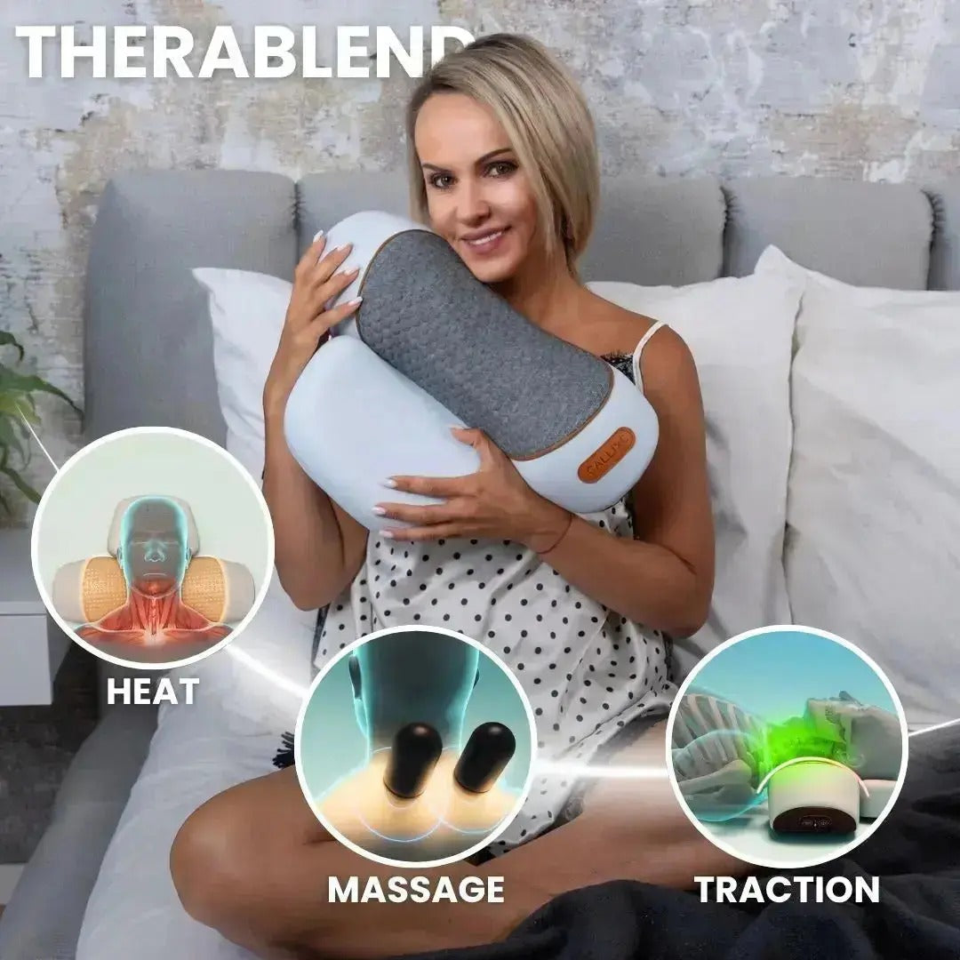 TheraWells Back Pillow | Masajeador de tracción