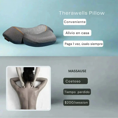 TheraWells Back Pillow | Masajeador de tracción